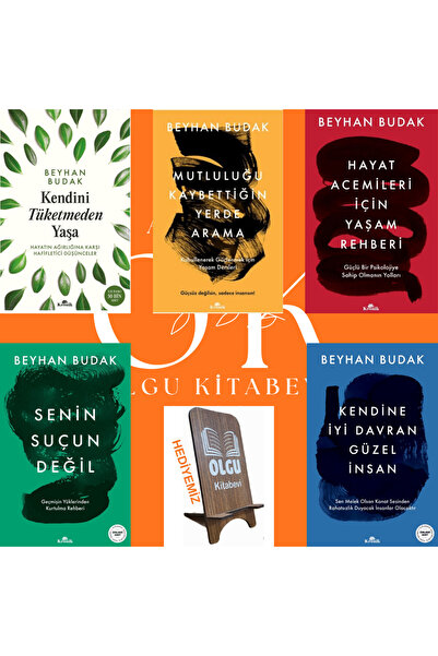 Kronik Kitap Beyhan Budak 5 kitap TELEFON TUTUCU HEDİYE / Kendini Tüketmeden ...