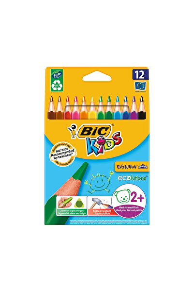 Bic Set creioane colorate triunghiulare Evolution Triangle Bic, P12
