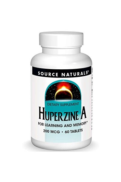 source naturals هوبيرزين أ، 200 ميكروغرام، 60 قرص