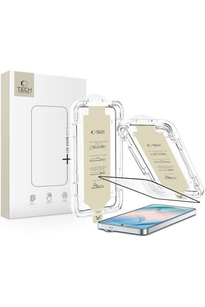 Tech-Protect Αντιθαμβωτικό Γυαλί Quick Set Ar+ Galaxy S26 Μαύρο
