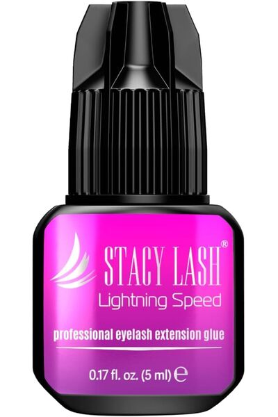 STACY LASH غراء تمديد الرموش فائق السرعة 5 مل / 0.17 أونصة سائلة / يجف خلال 0...