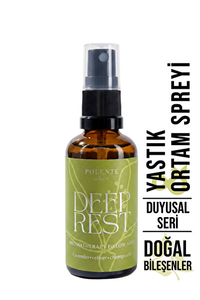 Polente Natural DEEP REST - Aromaterapik Yastık ve Ortam Spreyi (50 ml)