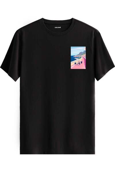 Colermi F1 Coast Race Themed Artistic T-Shirt