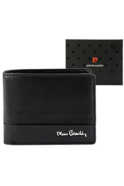 Pierre Cardin Portofel bărbătesc elegant din piele cu protecție RFID