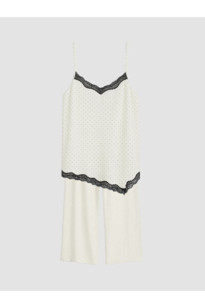 LC Waikiki Timeless Clothing & Timeless Choices Women's Polka Dot Pajama Set ...