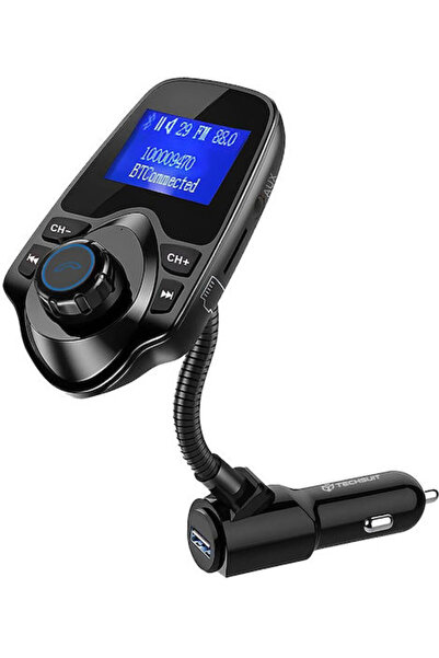 Techsuit Διαμορφωτής FM Jamlink MFM4 Bluetooth Υποδοχή 3.5mm Κάρτα TF 10–24V ...
