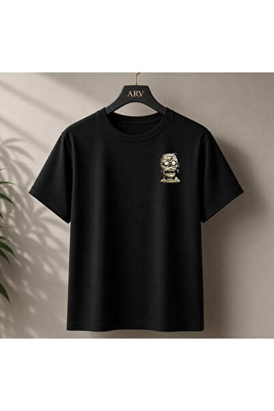Arv T-shirt تي شيرت موميا بتصميم أساسي