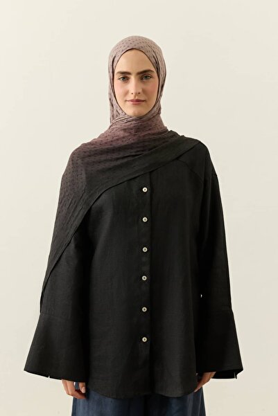 Modakaşmir Polkadot Gradient Pattern Liva Modal Shawl