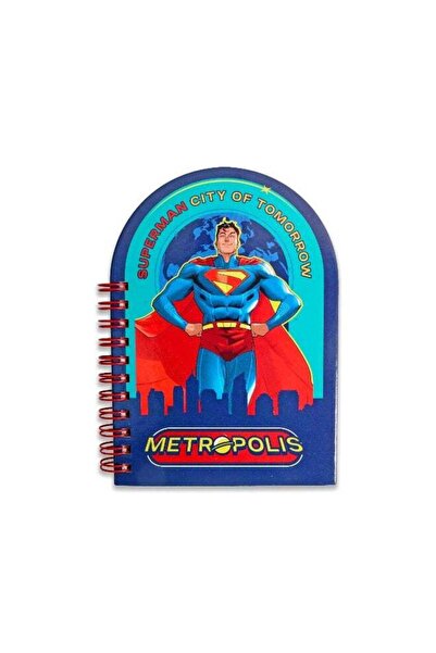 Warner Bros . Superman City Of Tomorrow A6 Spiral Notepad