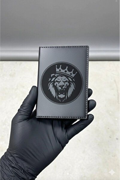 Yalıgraf Reklam Tabela The Lion King Leather Stitched Vehicle License Holder,...
