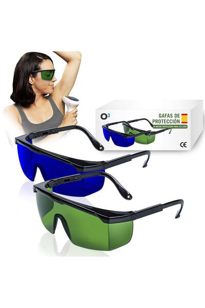 O3+ Ochelari de protecție pentru epilare cu laser, 2 unități, pentru epilare ...