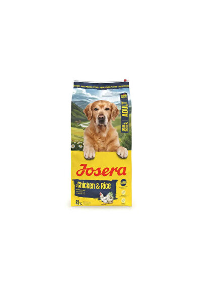 JOSERA Cred că este Medi/Maxi Adult Chicken Rice 12.5 kg.
