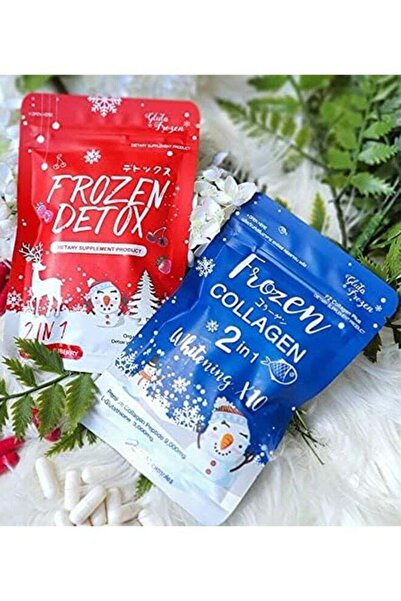 Top Choice Frozen Collagen Plus 2In1 Whitening Capsules X10, 60 Capsules, and...