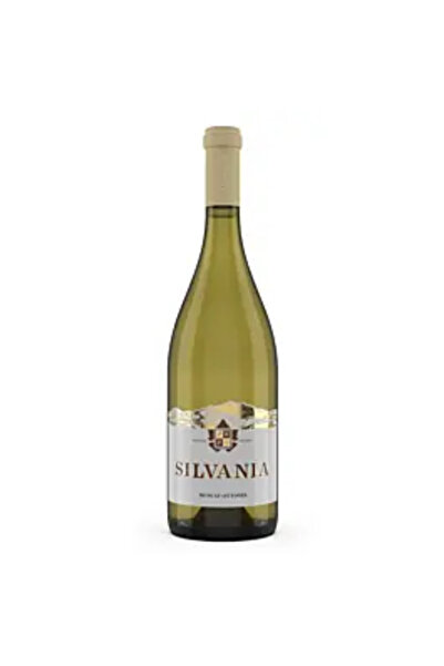 SILVANIA Vin alb Muscat Ottonel, semidroșit, 0,75 L