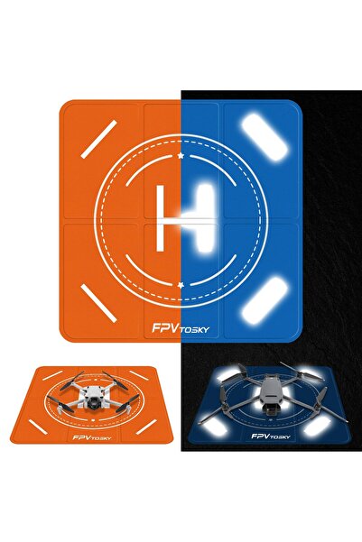 FPVtosky Platformă de aterizare pentru drone, universală, mare, 51 cm, pliabi...