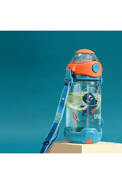 Generic Kids Water Bottle with Straw,Toddlers Reusable Travel Water Bottle BP...