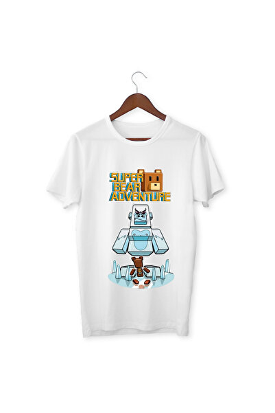 ALPŞAN TİCARET Super Bear Adventure majica za decu sa printom - šarena majica...