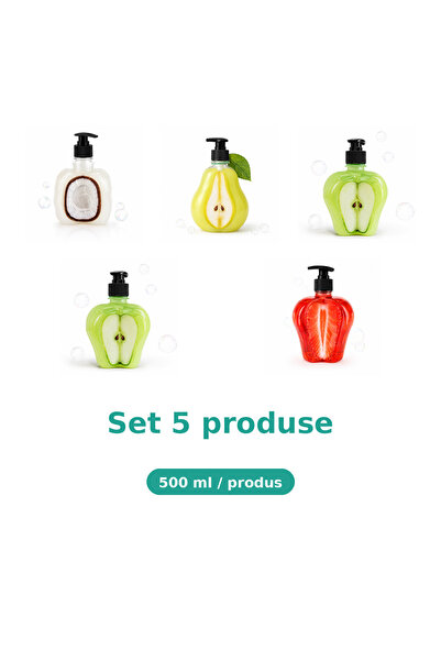 Tasty Set 5 Produse Tasty, Mix Cocos, Pere, Mar Piele Sensibila, Mar Extract,...