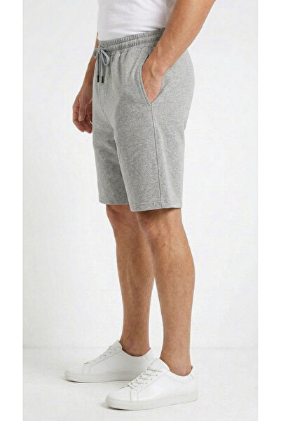 STRAVON Men's Relaxed Fit Summer Basic Shorts with Side Pockets Above the Knee
