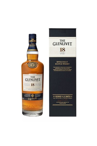 The Glenlivet Whisky 18 ani, Single Malt, 40%, 0.7l
