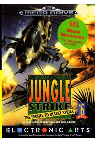 SEGA Jungle Strike Mega Drive Παιχνίδι (Μεταχειρισμένο)