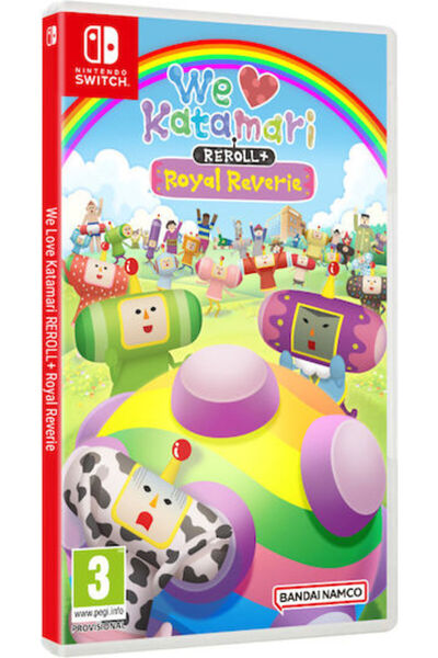 NAMCO BANDAI Αγαπάμε το Katamari REROLL+ Royal Reverie Παιχνίδι για Switch