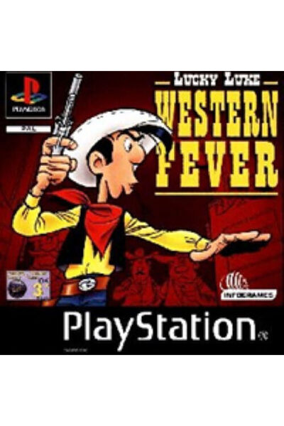 OEM Lucky Luke Western Fever PS1 Παιχνίδι (Μεταχειρισμένο)