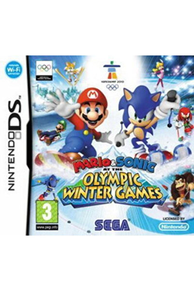 SEGA Μάριο Σόνικ στους Ολυμπιακούς Χειμερινούς Αγώνες Παιχνίδι DS (Μεταχειρισ...