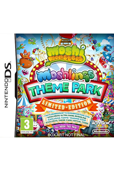 Nintendo Moshi Monsters Moshlings Θεματικό Πάρκο Περιορισμένης Έκδοσης Παιχνί...