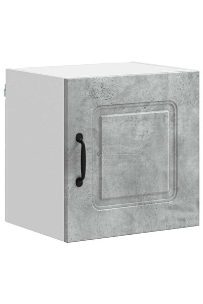 vidaxl Dulap de bucătărie Kalmar Gri din beton 40 x 31 x 40 cm