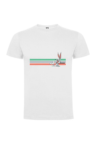 iLovePrints Bunny Stripes Revived Tshirt