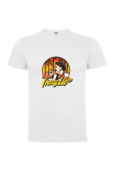 iLovePrints Sunset Thug Life Art Tshirt