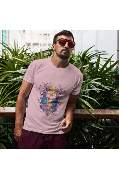 iLovePrints Abstract Skull Art Tshirt