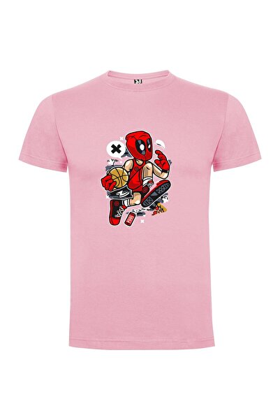 iLovePrints Iconic Hand-Painted Deadpool Tshirt