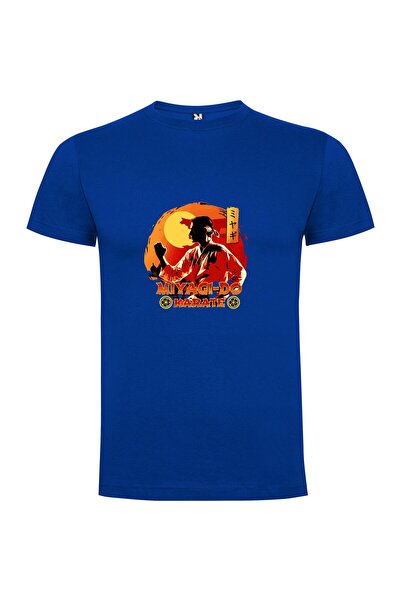 iLovePrints Sunset Karate Pose Tshirt