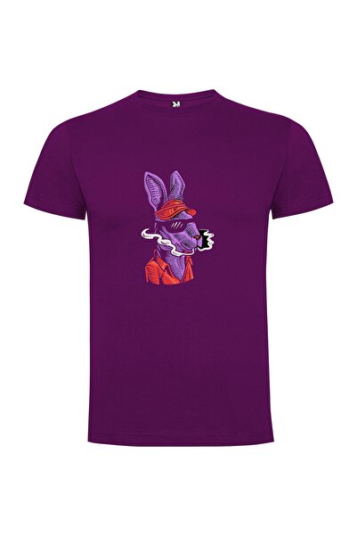 iLovePrints Glamorous Bunny Gangster Tshirt
