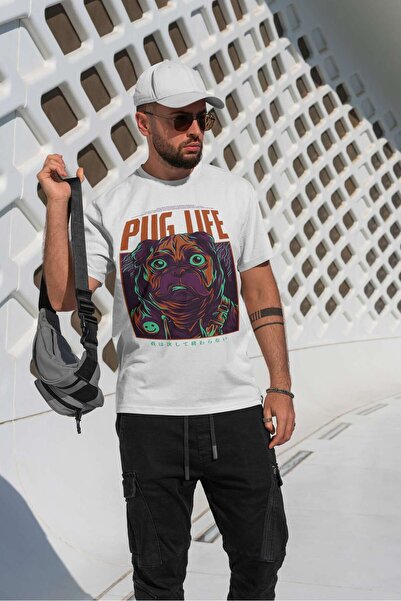 iLovePrints Pug Life Poster Tshirt