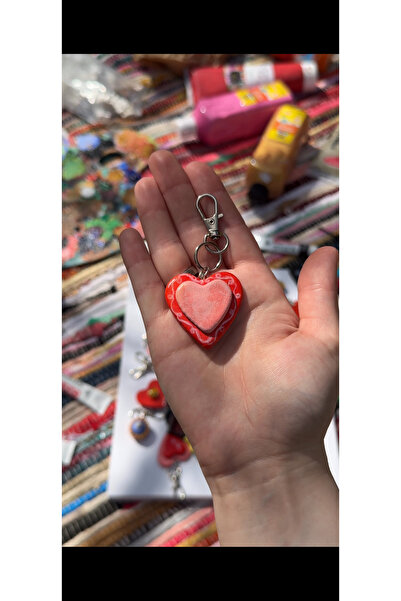 FaveArt Breloc inimă handmade – Heart Charm