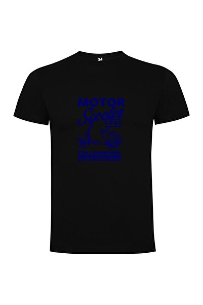 iLovePrints Retro Ride: Vintage Scooter Tshirt