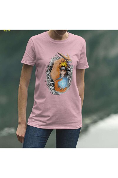 iLovePrints Naruto and Kurama Tshirt