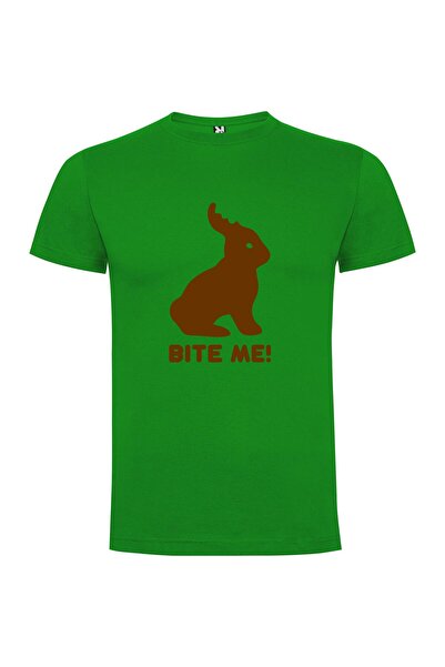 iLovePrints Bite Me Bunny Art Tshirt