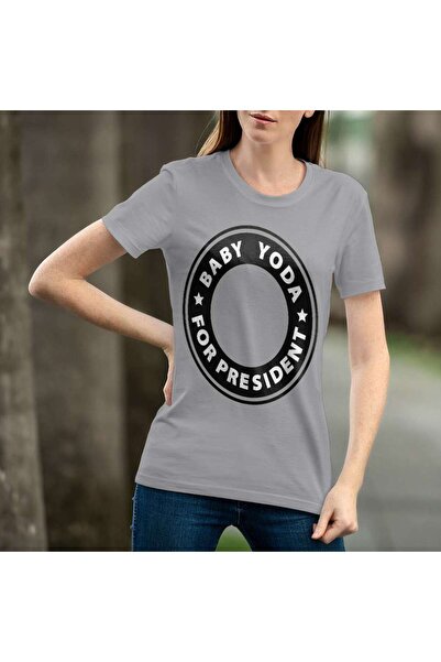 iLovePrints Baby Yoda for President Tshirt