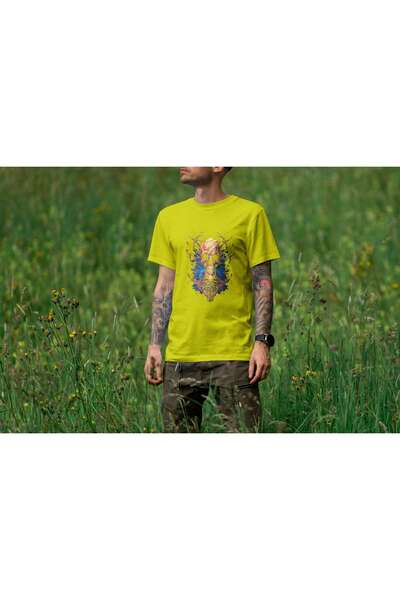 iLovePrints Abstract Skull Art Tshirt