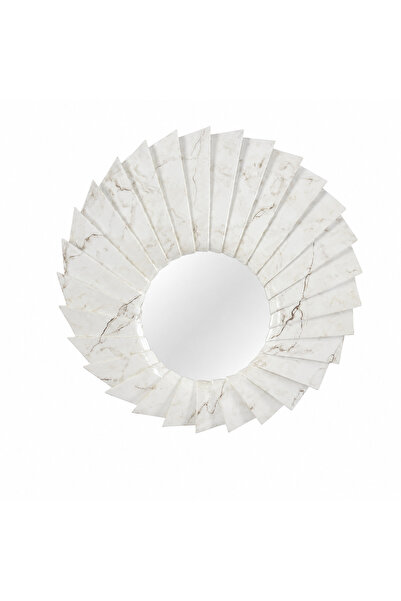 Kiana Seraphina Marble Framed Mirror