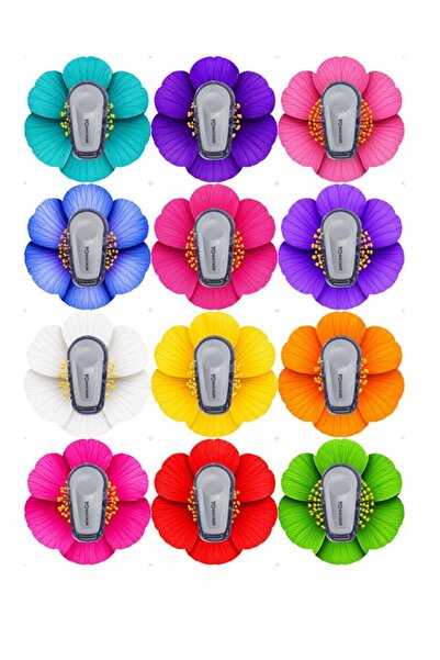 Dia BandTR FLOWERS - Dexcom G6 Sensör Koruyucu Bant 12'li Paket