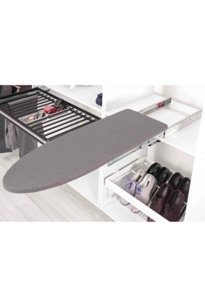 moderno Aksworld Dolap İçi Katlanır Raylı MDF Ütü Masası