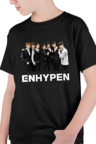 OEM Детска тениска Enhypen All Gang K-pop стоки