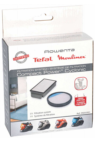 TEFAL /Rowenta Compact Power Süpürge Filtre Seti - ZR005901 - Orijinal - TW37...