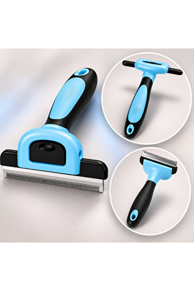 JollyMag Pieptene trimmer caini si pisici, descalcire blana, anti-naparlire, ...
