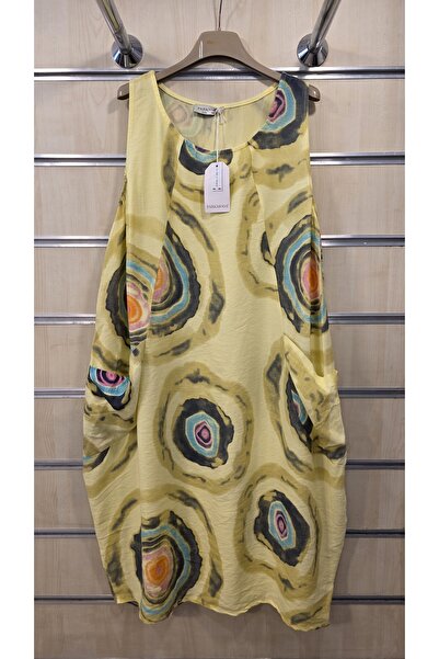 Park Moda Italian Long Sleeveless Dress
